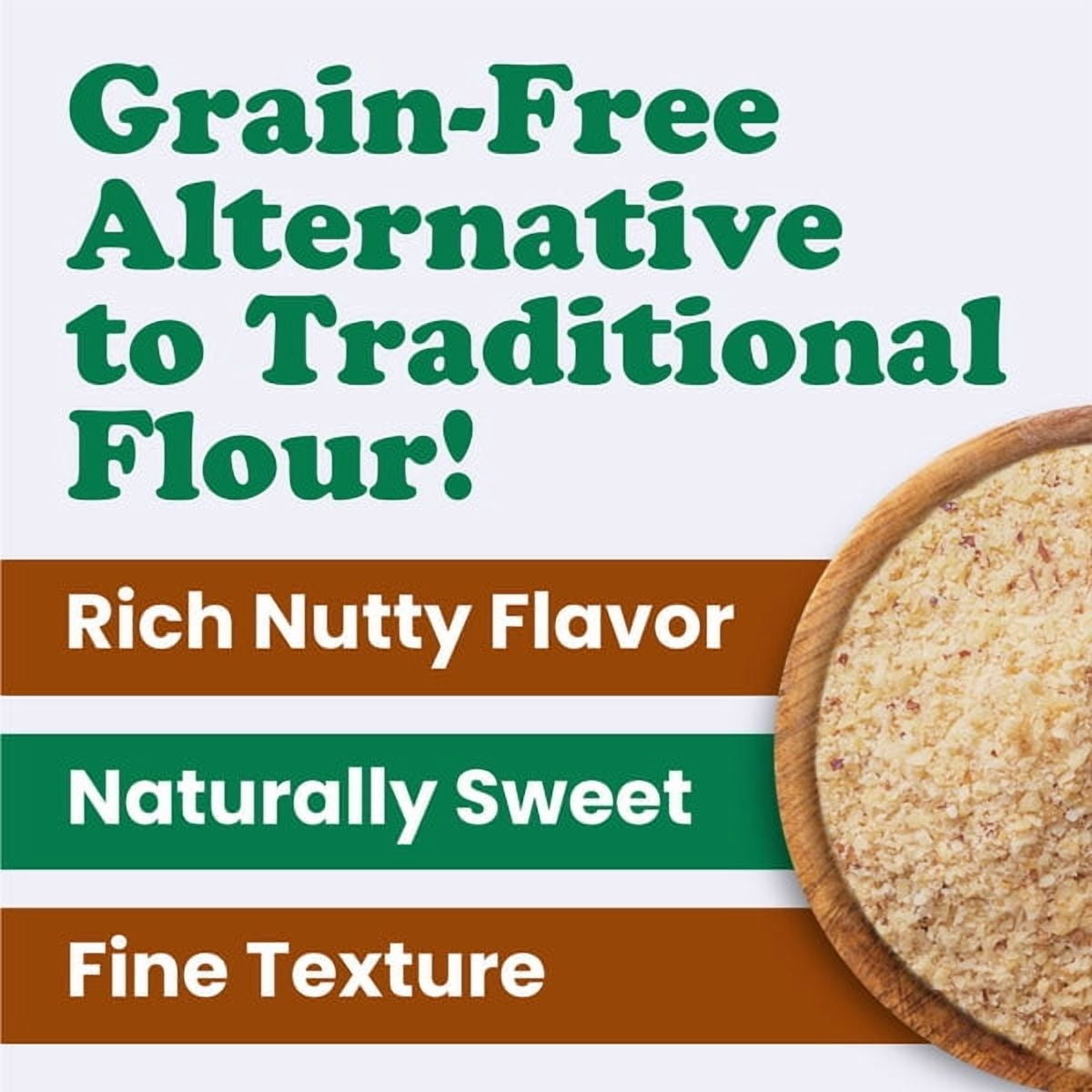 Hazelnut Meal, 2 Pounds – Vegan, Kosher, Bulk – by Food to Live