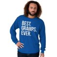 thumbnail image 4 of Best Gramps Ever Grandpa Grandfather Men's Long Sleeve Tee T Shirt Brisco Brands M, 4 of 6