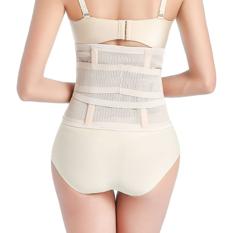 LEAPAIR Woman Waist Trainer Cincher Sweat Belt Yoga Shapewear Gym Body  Shaper 