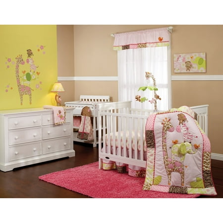 Carter's Jungle 4 Piece Bedding Set with Blanket