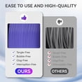 thumbnail image 7 of Epelay PLA Plus 3D Printer Filament, 1.75mm, 1kg Spool, Purple, Compatible with Most FDM Printers, 7 of 7