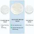 thumbnail image 3 of 3-in-1 Rechargeable Facial Cleansing Spin Brush Set with 3 Exfoliating Brush Heads, 3 of 8
