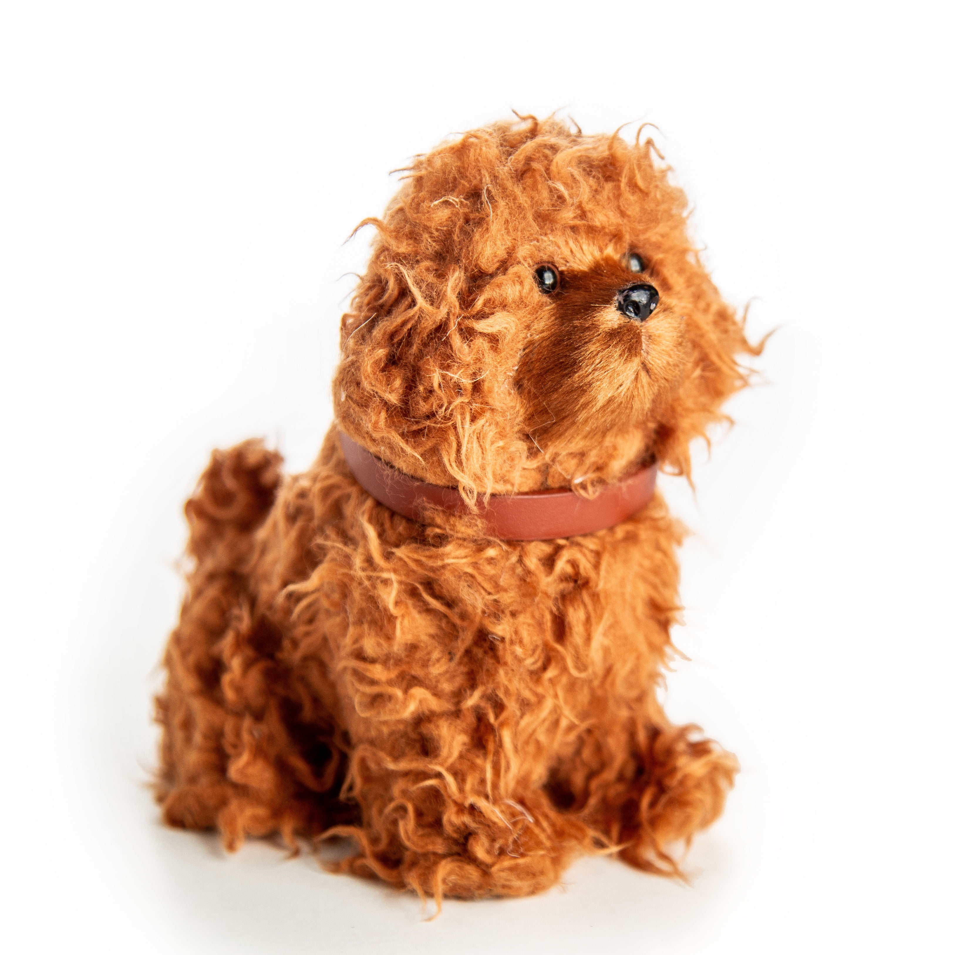 The Queen's Treasures 18" Doll Pets, Labradoodle Puppy Dog Pet Friend with Leash & Collar, Compatible for Use with American Girl Dolls