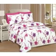 thumbnail image 3 of Ensemble de Draps 6 Pcs Ultra Doux Imprimés Beverly Hills 1800 Series (Grand Lit, Cassle), 3 of 3
