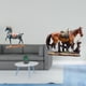thumbnail image 2 of Figura de caballo,Figura de caballo Escultura animal coleccionable,Adorno de centro de mesa con estatua de caballo de resina,Figura de caballo,Escultura de figura de caballo en miniatura, 2 of 8