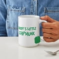 thumbnail image 4 of CafePress - Daddys Little Chipmunk Large Mug - 15 oz Ceramic Large White Novelty Mug, 4 of 6