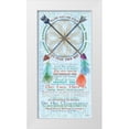 thumbnail image 1 of Phillips, Anita 11x18 White Modern Wood Framed Museum Art Print Titled - Boys Dream Catcher, 1 of 4