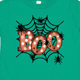 thumbnail image 4 of Inktastic Halloween Boo with Spiders in Web Boys or Girls Toddler T-Shirt, 4 of 5