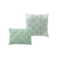 thumbnail image 7 of VCNY Windsor 5-Piece Aqua Medallion Reversible Quilt Set, King, Adult, Unisex, 7 of 7