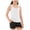 F052-White, variant on hengsof Girls Solid Color Bow Camisole Summer Sleeveless Thin Casual Basic Top Children's Fashionable Comfortable Camisole