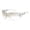 Grey, variant on Rimless Wrap Star Sunglasses Futuristic Shield Goggles For Cycling Running Street Party Outdoor Sports(Pink-14.1Cm)