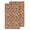 Brown, variant on PurpleEssences Fall Cotton Kitchen Towels Set of 2 15x25 Inch Absorbent & Decorative for Autumn Décor - Pumpkin spice