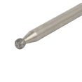 thumbnail image 4 of Unique Bargains 1/8" Shank 2.5mm Dia Ball Shaped Diamond Head Grinding Mounted Point Bit 25pcs, 4 of 4