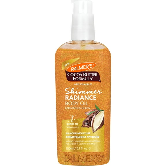 Palmer's Cocoa Butter Formula Shimmer Body Oil with Vitamin E, 5.1 oz.,