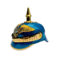 thumbnail image 4 of German Prussian Blue Leather Helmet Pickelhaube Helmet., 4 of 4
