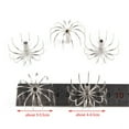 thumbnail image 3 of Yesfashion 12 Needles Fishing Hook Stainless Steel Barbless Squid Hook Fishing Accessories, 3 of 8