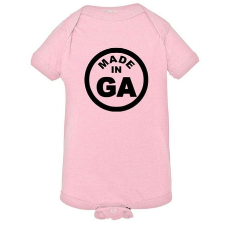

PleaseMeTees™ Baby From Born Made In Georgia GA Logo Label Tag HQ Jumper