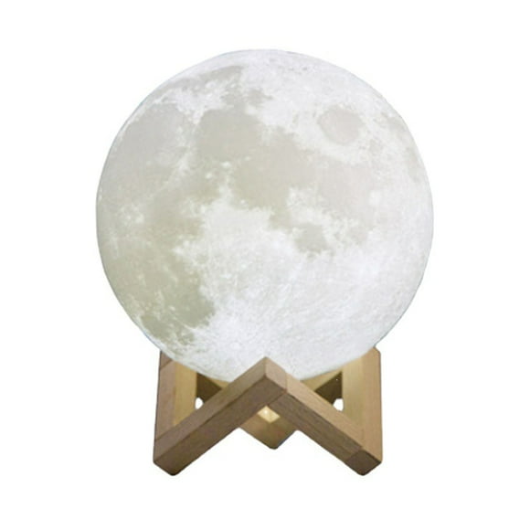 Moon Lamp,8cm Moon Lamp 3D Touch Control Moon Lamp Moon Light Built for Precision