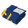 thumbnail image 2 of The Northwest Group Seattle Mariners 50" x 60" City Connect Silk Touch Sherpa Throw Blanket, 2 of 2