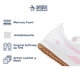 thumbnail image 4 of Tenis Original Penguin Style Daisy Blanco Shine Para Niña, 4 of 5
