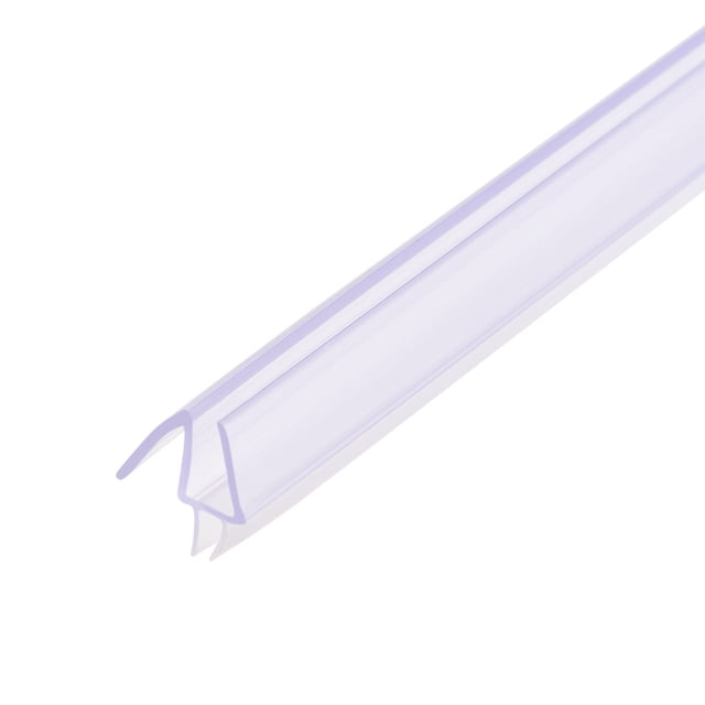 Unique Bargains Frameless Glass Shower Door Sweep 1/4-Inch Glass x 39.37-Inch Length