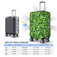 thumbnail image 2 of Travel Luggage Cover Protector - Glitter Adorable green Anti-Scratch Suitcase Covers Fits 18-32 Inch Luggage, 2 of 5