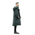 thumbnail image 4 of RESISTANCE Premium Oilskin Duster Coat Waterproof Cotton Unisex Cowboy Cowgirl Western Workwear, 4 of 5