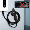 thumbnail image 2 of Soporte de cargador EV para conector de carga j1772, organizador de cables de coche eléctrico, funda/adaptador de conector de pared portátil, 2 of 5
