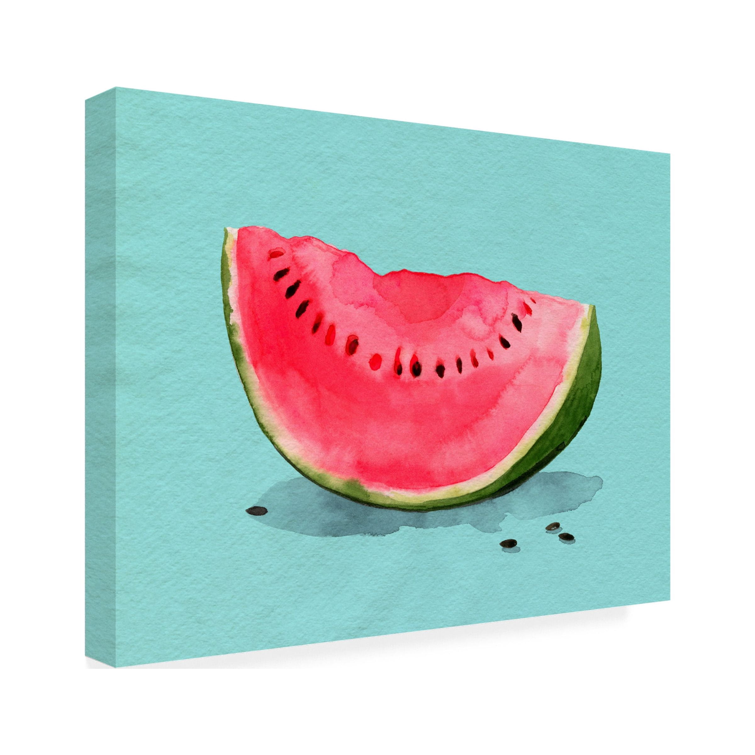 Grace Popp 'Summer Watermelon I' Canvas Art