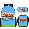 thumbnail image 1 of New Adventure Time Adventure Time Backpack Cartoon Primary School Schoolbag Shoulder Bag Pencil Case, 1 of 2