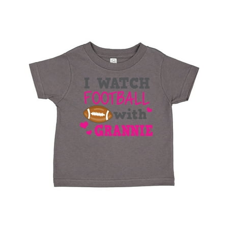 

Inktastic I Watch Football with My Grannie Gift Toddler Toddler Girl T-Shirt