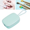 thumbnail image 2 of Toothbrush Cleaner Case Portable UVC Deep Cleaning Moisture Resistant Turbo Fan Drying for Business Trips Green, 2 of 7