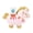 D, variant on Dserhfy Chinese Style Horse Statue Golden Ingot Lucky Bag Persimmon Copper Coin Cartoon Pony Figurine Desktop Feng Shui Decoration Ornament