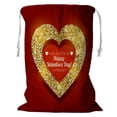 thumbnail image 1 of ABPHQTO Tarjeta de feliz día de San Valentín con corazón Cesta de almacenamiento Bolsa de lavandería con cordón 60x80 cm, 1 of 3