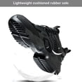 thumbnail image 6 of Steel Toe Cap Work Shoes Waterproof Safety Shoes Mens Womens Lightweight Breathable Safety Trainer EU 36-46, 6 of 7