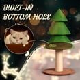 thumbnail image 6 of VINGLI Christmas Cat Tree Toy & Play House, Holiday Themed Cat Tower with Soft Fleece & Hanging Toys, Seasonal Decor Cat Tree in Multiple Sizes & Colors for Festive Ambience, 6 of 13