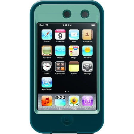OtterBox Apple iPod Touch 4 Defender Case, Reflection Teal/Light Green, 77-20229