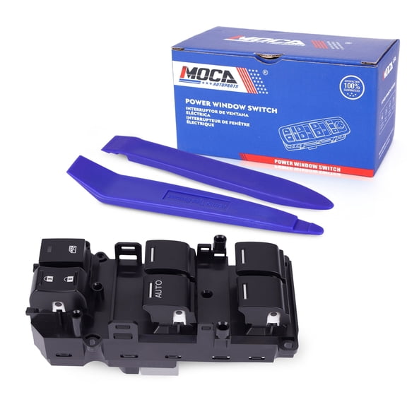 MOCA AUTOPARTS 35750-TB0-H01 Front Driver Door Window Switch Fit for 2008-2012 Honda Accord 2.4L