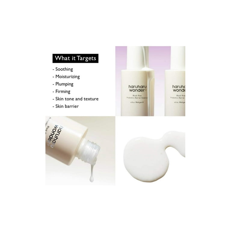 haruharu wonder Black Rice Probiotics Essence, Hydrating Barrier