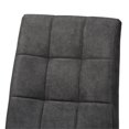 thumbnail image 5 of Bowery Hill Dark Grey and Walnut Brown Finished Wood 7-Piece Dining Set, 5 of 9
