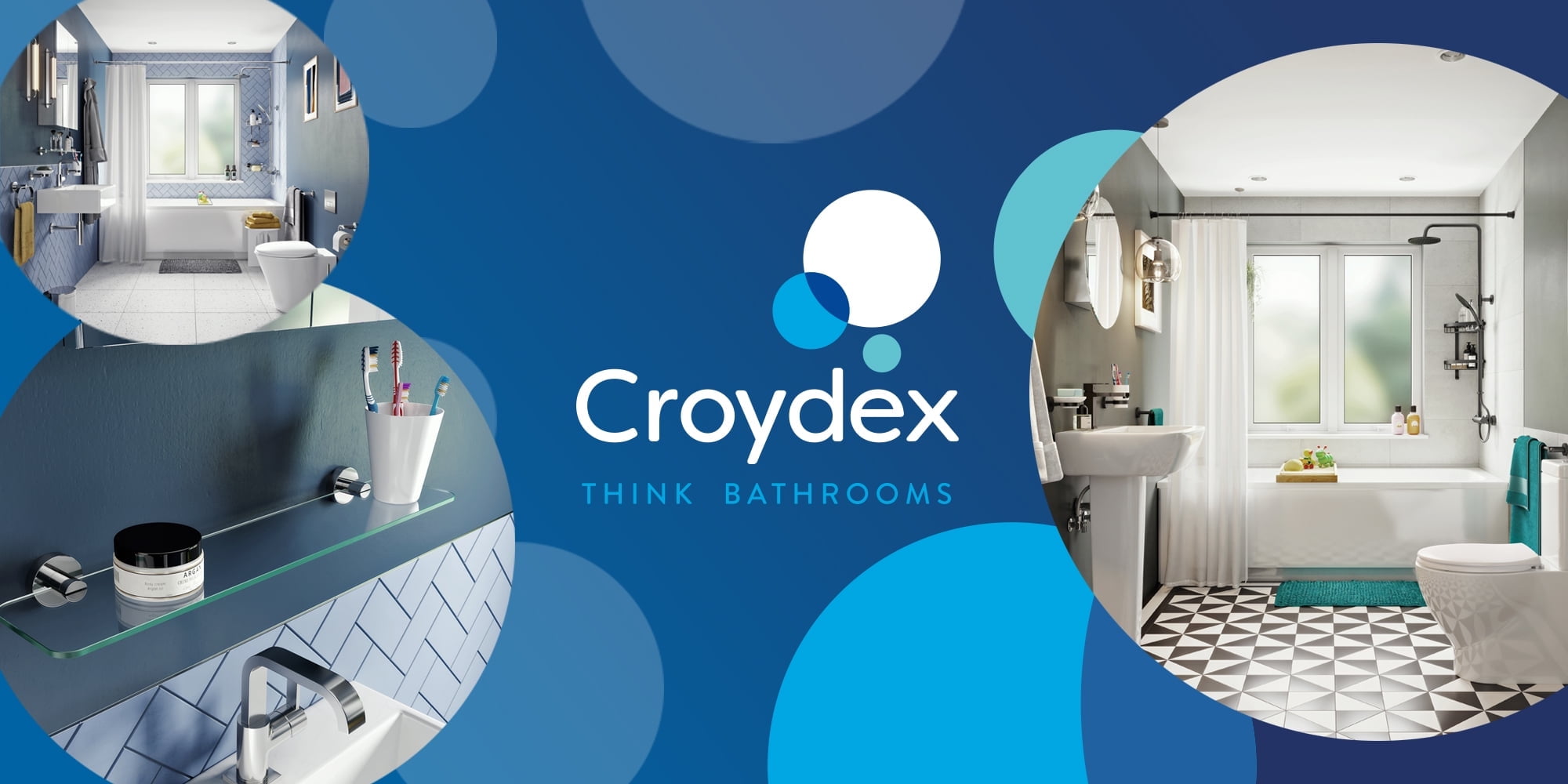 Croydex  19" Tanner Elongated Stick -Tight™ Wood Toilet Seat