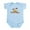Sky Blue, variant on CafePress - Siesta Key FL Infant Bodysuit - Baby Light Bodysuit, Size Newborn - 24 Months