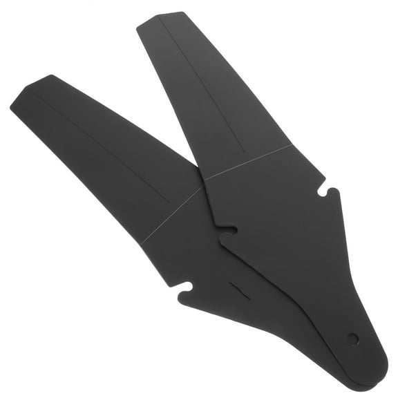 2 Pcs Bicycle Splashing-proof Mudguard Dual Cycling Bike Bicycles Black