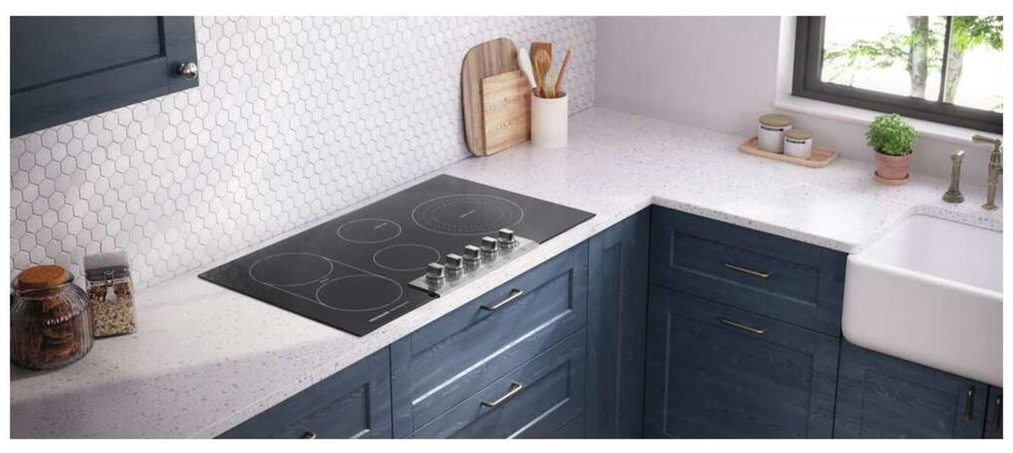 Frigidaire Pcce3680a Professional Series 36" Wide 5 Burner Electric Cooktop - Stainless