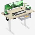 thumbnail image 1 of Marsail TZESD12N Home-Office-desks, 48 24 Inch, Maple, 1 of 4
