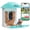 Blue, variant on Coolfly x Richbird Wireless Solar Smart Bird Feeder with 2K HD Camera and Free AI Identification, Waterproof Outdoor Bird Watching Camera with Phone App & Two-Way Audio - Deep Blue