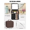 thumbnail image 2 of Bolsa de maquillaje Relavel Travel con espejo LED y luz ajustable, 2 of 9