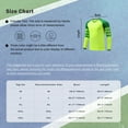 thumbnail image 7 of Raenseen Mens Padded Football Shirt Long Sleeve Soccer Jersey T-shirts Running Training Workout Tops Blue L, 7 of 7