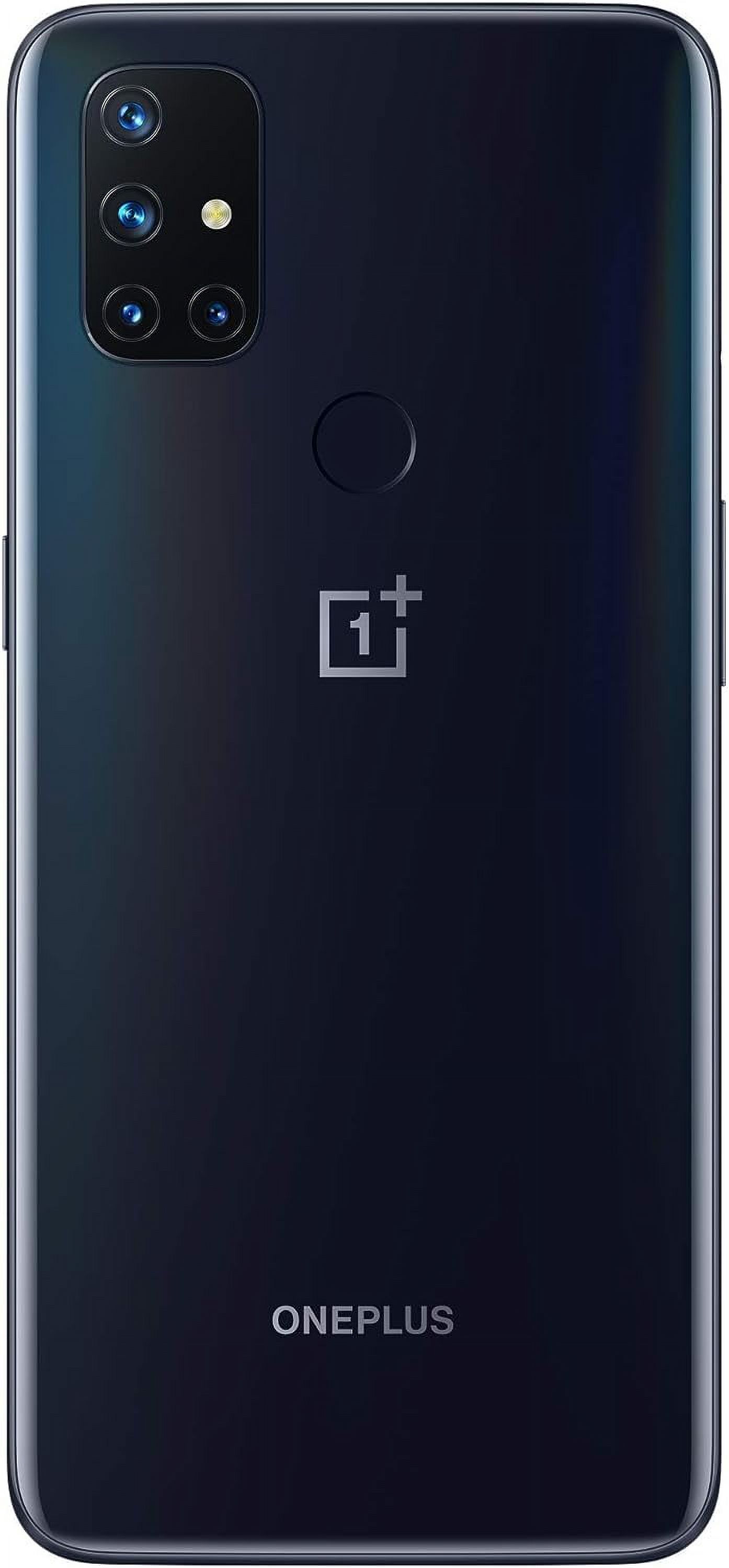 OnePlus Nord N10 128GB 5G Dual SIM 6GB RAM GSM Factory Unlocked Smartphone, Midnight Ice (International Version) - image 5 of 5