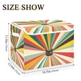 thumbnail image 5 of Yayeee Collapsible Cube Storage Bin with Lid Fabric Closet Decorative Basket with Handles, Colorful Cat, 5 of 7